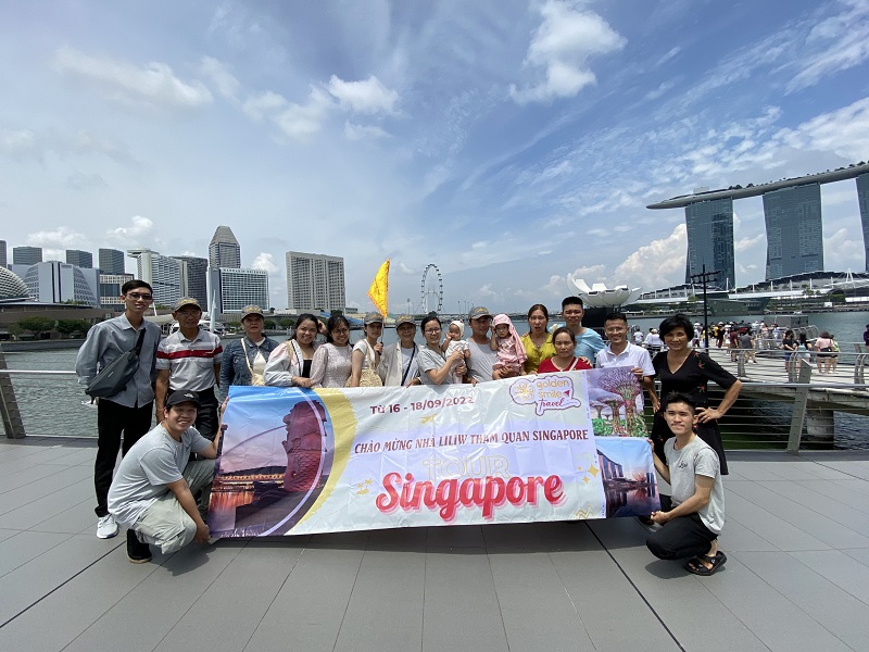 Quý đoàn tham quan và trải nghiệm tại đất nước Singapore 